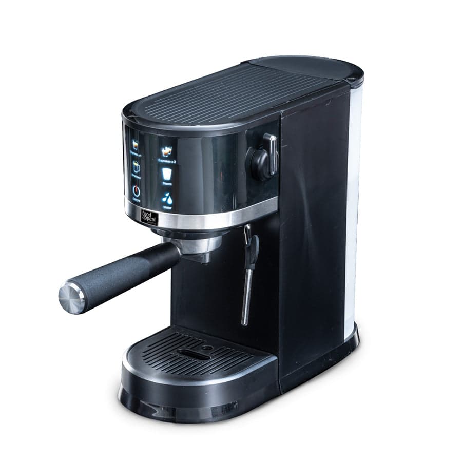 ماكينة قهوة إسبريسو SENSIA 2 ب-1 للقهوة المطحونة وكبسولات Nespresso