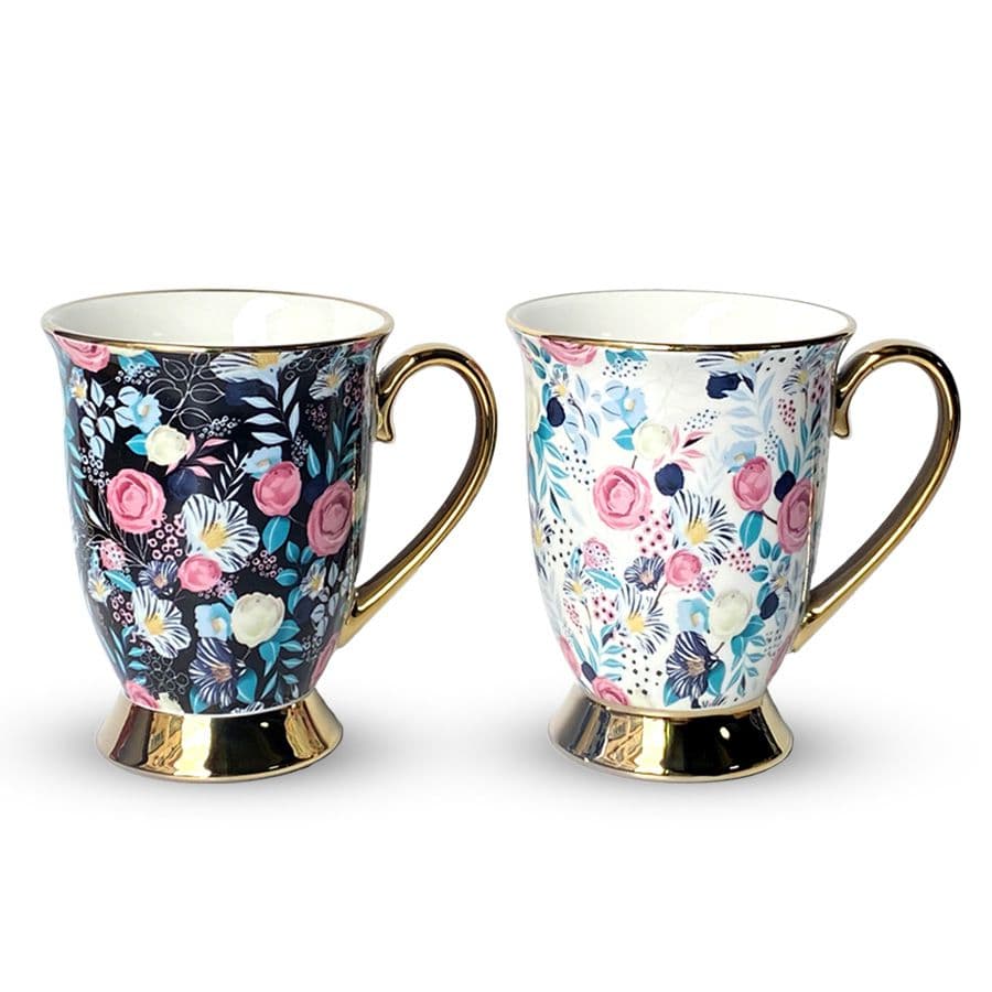 كوب بورسلان عظمي ENGLISH ROSE بسعة 350 مل